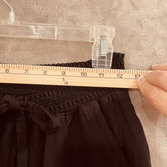 Ci Sono Pants Womens Large Smocked Waist Pull On Jogger Pockets Rayon Casual - Picture 11 of 16